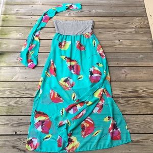 Strapless Xhilaration dress.